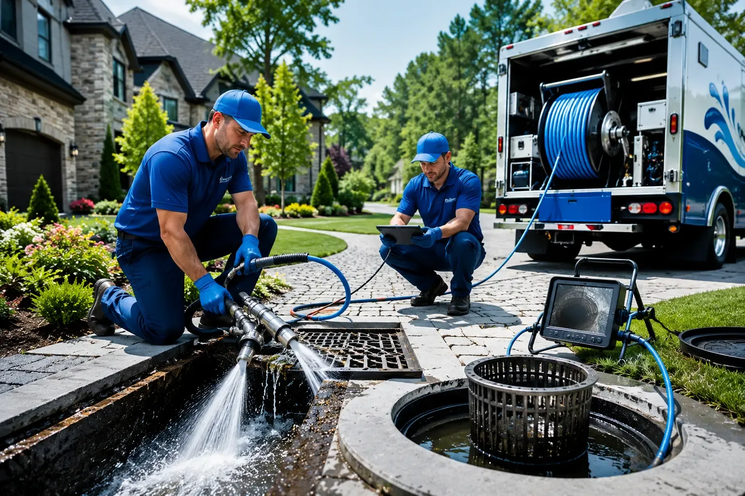 Local outdoor drain cleaning professionals in West Unity, OH